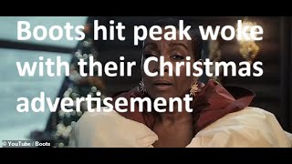 Boots Christmas advertisement stars the woman who complained that the royal family are too white… [upl. by Aleil]