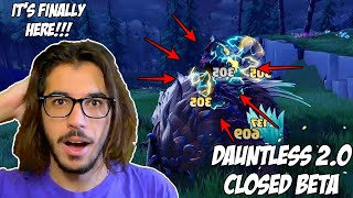 DAUNTLESS AWAKENING CLOSED BETA IS FINALLY HERE  First Look At Dauntless Awakening Closed Beta [upl. by Ellora]