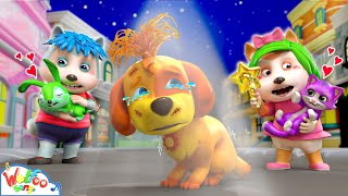 Forgotten Puppy Pet Emotion Song  Imagine Kids Songs amp Nursery Rhymes  Wolfoo Kids Songs [upl. by Suoivatco]