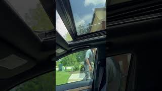 W211 E63 Panoramic Sunroof Function [upl. by Dnumsed958]