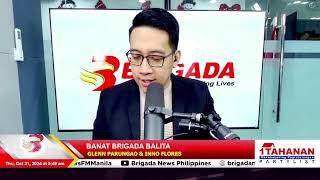 Brigada News FM Manila Live Streaming Today  October 31 2024 [upl. by Caswell278]