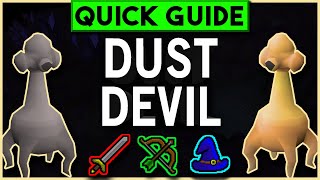 OSRS Dust Devil Slayer Guide  Safe Spot Method  Quick Guide 2019 [upl. by Obola]