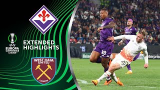 Fiorentina vs West Ham Extended Highlights  UECL Final  CBS Sports Golazo [upl. by Ashford]