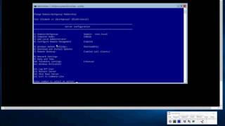 How To Use Windows Server 2016 SCONFIG [upl. by Arraik]