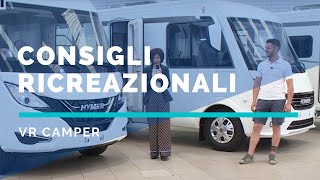 CONSIGLI RICREAZIONALI PER LA VACANZA IN CAMPER AUTOCCASIONI CON VR CAMPER  MAGGIO 2021 [upl. by Dulcinea]