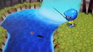 Animal Crossing City Folk Catching Char [upl. by Wadlinger595]