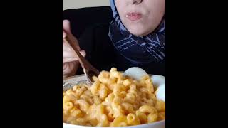 ASMR MAC AND CHEESE PASTA [upl. by Araht33]