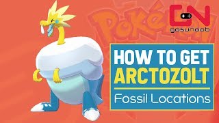 How To Get Arctozolt Fossil Pokemon  Fossil Locations  Pokemon Sword and Shield [upl. by Daven289]