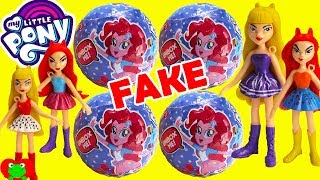 Genie Opens FAKE My Little Pony Surprise Balls [upl. by Lertnom]