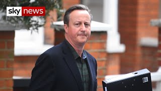 Watch live Former PM David Cameron faces questions from the Treasury Committee over lobbying row [upl. by Mcclure]