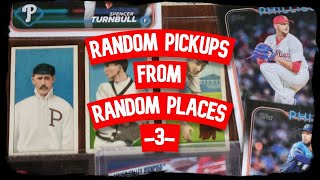 Baseball Card Stories Random Pickups from Random Places 3 [upl. by Josepha787]