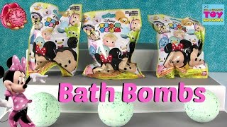 Shopkins Disney Tsum Tsum Bath Bombs Fizzies Surprise Toys Review  PSToyReviews [upl. by Tarrah]