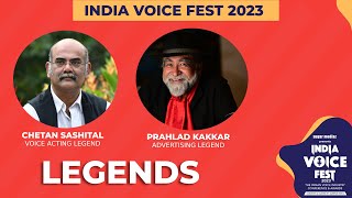 Meet Prahlad Kakar and Chetan Sashital at India Voice Fest 2023 chetansashital prahladkakar [upl. by Odnavres]