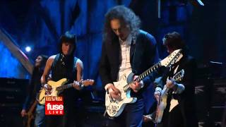 Jeff Beck Jimmy Page and Flea with Metallica  Train Kept A Rollin 2009 HQ [upl. by Thecla]