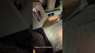 Singapore Airlines Boeing 777300ER Business Class [upl. by Elwyn]