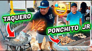 TAQUERO VS PONCHO JR  sus mejores recetas secretas PATRON NETO [upl. by Lithea745]