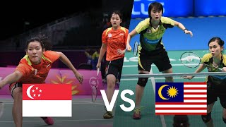 Ong Ren Ne  Crystal Wong SGP vs Vivian Hoo  Khe Wei Woon MAS  Badminton [upl. by Dal414]