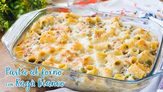 Pasta al Forno con Ragù Bianco  Ricetta Facile Pasta al Forno Bianca  55Winston55 [upl. by Aymik78]