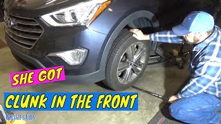 Hyundai Clunk Noise Front Sway Bar Link Fix Replacement  HyundaiKia 20132019 [upl. by Ayhtak124]