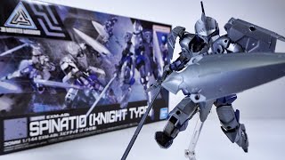 30MM EXMA9k Spinatio Knight Type plastic model kit [upl. by Darryl]