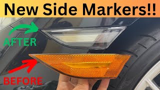 Side Marker InstallReplacement for Porsche 718 Cayman [upl. by Avelin14]