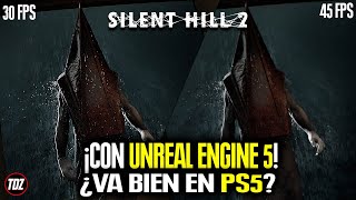 ¿No puede PS5 con Silent Hill 2 Remake ¿800p Analisis y comparacion grafica [upl. by Anelliw]