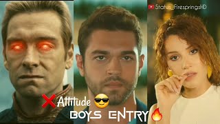 Top 5 Best WhatsApp Status videos  Boys Attitude Entry Status 😎  Mood Off amp Love Edits [upl. by Arch]