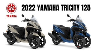 NEW 2022 Yamaha Tricity 125 Price Colors Specs Features Availability [upl. by Monarski]