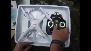 Syma X5C1 Quadcopter  UPGRADED VERSION  Flight Demo amp Review [upl. by Bainbrudge]