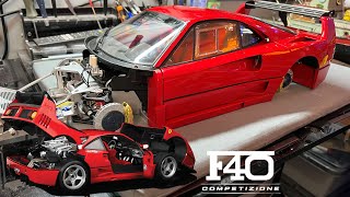 Build the Ferrari F40 Competizione  Part 8592 [upl. by Nirra]