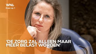 Menzisvoorzitter Wouter Bos over beleid VWSminister Agema Zorg loopt vast [upl. by Lhary]