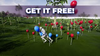 Easy Interactive Foliage Physics  FREE Unreal Asset [upl. by Eiramnaej97]