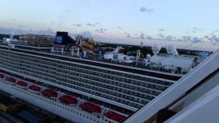 Norwegian Escape and Breakaway horn battle [upl. by Avaria]