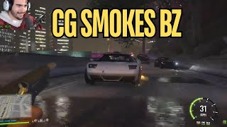 CG Smoke BZ In An Intense Car Fight  Prodigy RP  GTA 5 [upl. by Notirb]