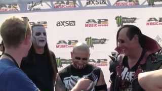 The Misfits Interview AP Music Awards 2014 [upl. by Ahsram]