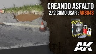 Usando AK8043  TERRENO ASFÁLTICO PARTE 2 Agua estancada [upl. by Portwin21]