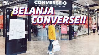 BELI CONVERSE DISKON  VLOG [upl. by Olotrab260]