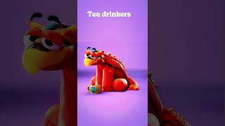 coffee or teaTwo lives two attitudes 3Danimation c4danimation mydailylife blenderanimation [upl. by Flor]