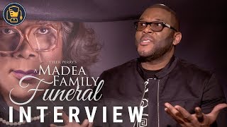 A Madea Family Funeral Exclusive Interview with Tyler Perry [upl. by Faustina165]