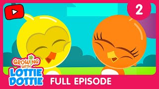 Little Chickadee Makes A Friend  Growing With Lottie Dottie Full Episode [upl. by Esinned]