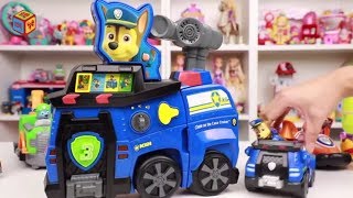 Paw patrol toys chase on the case cruiser  Toy Review [upl. by Bob]