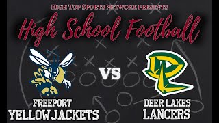 WPIAL Football Freeport vs Deer Lakes [upl. by Gregory]