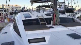 Privilège Serie 5  Walkthrough a 50 semicustom sailing catamaran [upl. by Tarrel]