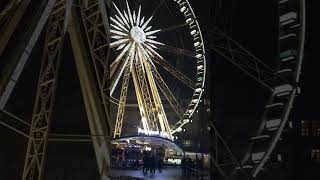 Budapest Eye Ferris Wheel at Night europeslargestferriswheel [upl. by Wat]