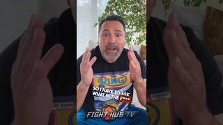 De La Hoya SLAMS Olympics REACTS to Imane Khelif boxing [upl. by Alrep]