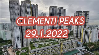 Clementi Peaks HDB BTO Progress 2912022 [upl. by Kentiga]