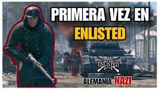 JUGAMOS ENLISTED POR PRIMERA VEZ  EJERCITO ALEMÁN [upl. by Aramaj]