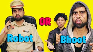 Robot Aor Bhoot 🤖👻😱😂 part 2  Mohit Pandey shorts trending explore [upl. by Arundel]