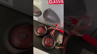 SILK VT30 FOCAL TWEETER SUPER TREBLE TWEETER W POD 80W 4ohm Car Door Tweeter Speaker automobile [upl. by Sayre]