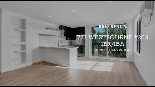 727 Westbourne 303 Los Angeles CA  1 Bedroom 1 Bath [upl. by Hserus]